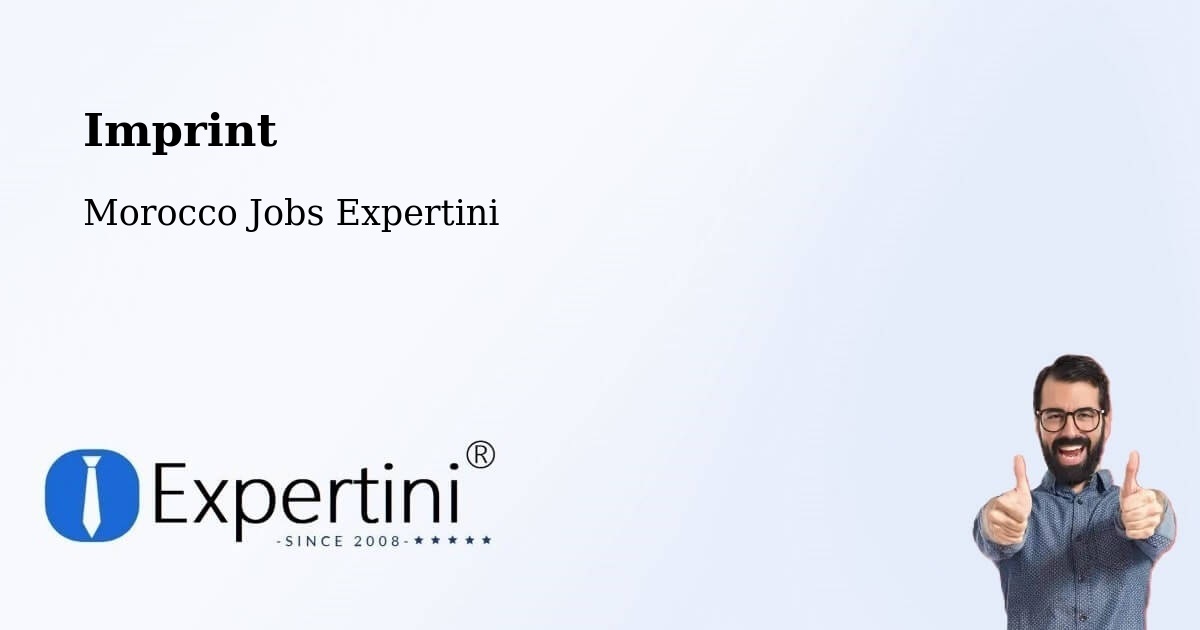 Imprint – Almis Marmoucha - Morocco Jobs Expertini